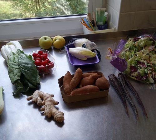 Zdjęcie nr 2. Zakupione warzywazm