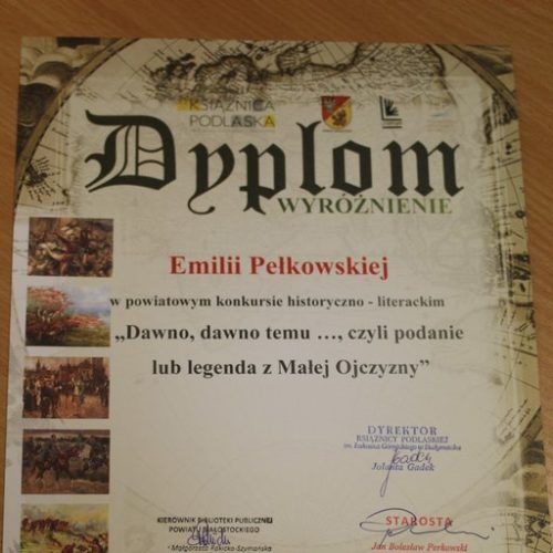 Pierwsza publikacja Emilki (4)