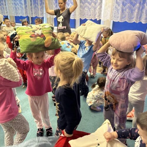 Piżama Party w Przedszkolu Słonecznym w Wasilkowie