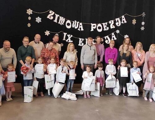 Przedszkolny Konkurs Recytatorski „Zimowa poezja” w Przedszkolu „Słonecznym” w Wasilkowie